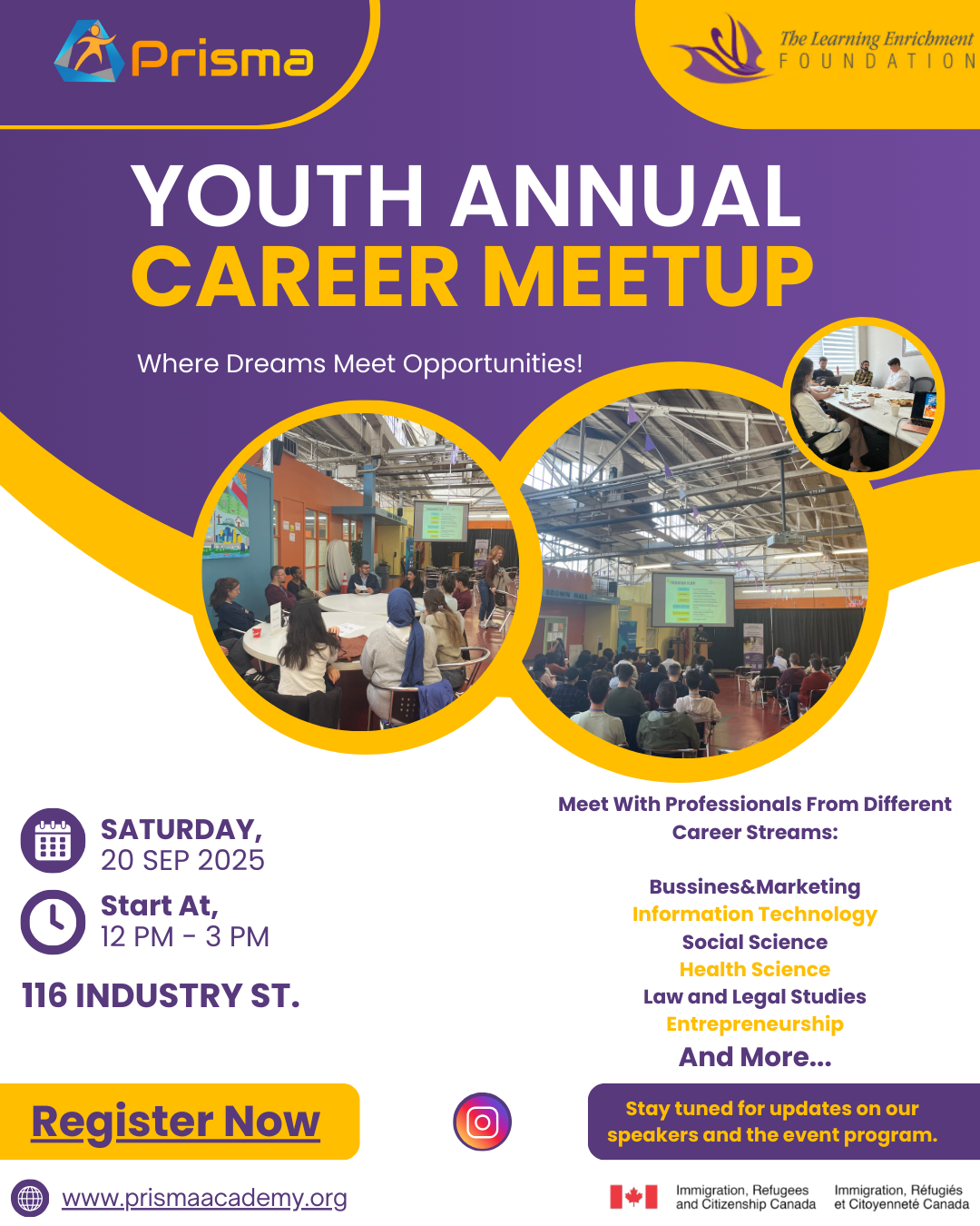 2025 PRISMA Youth Annual Career Meetup