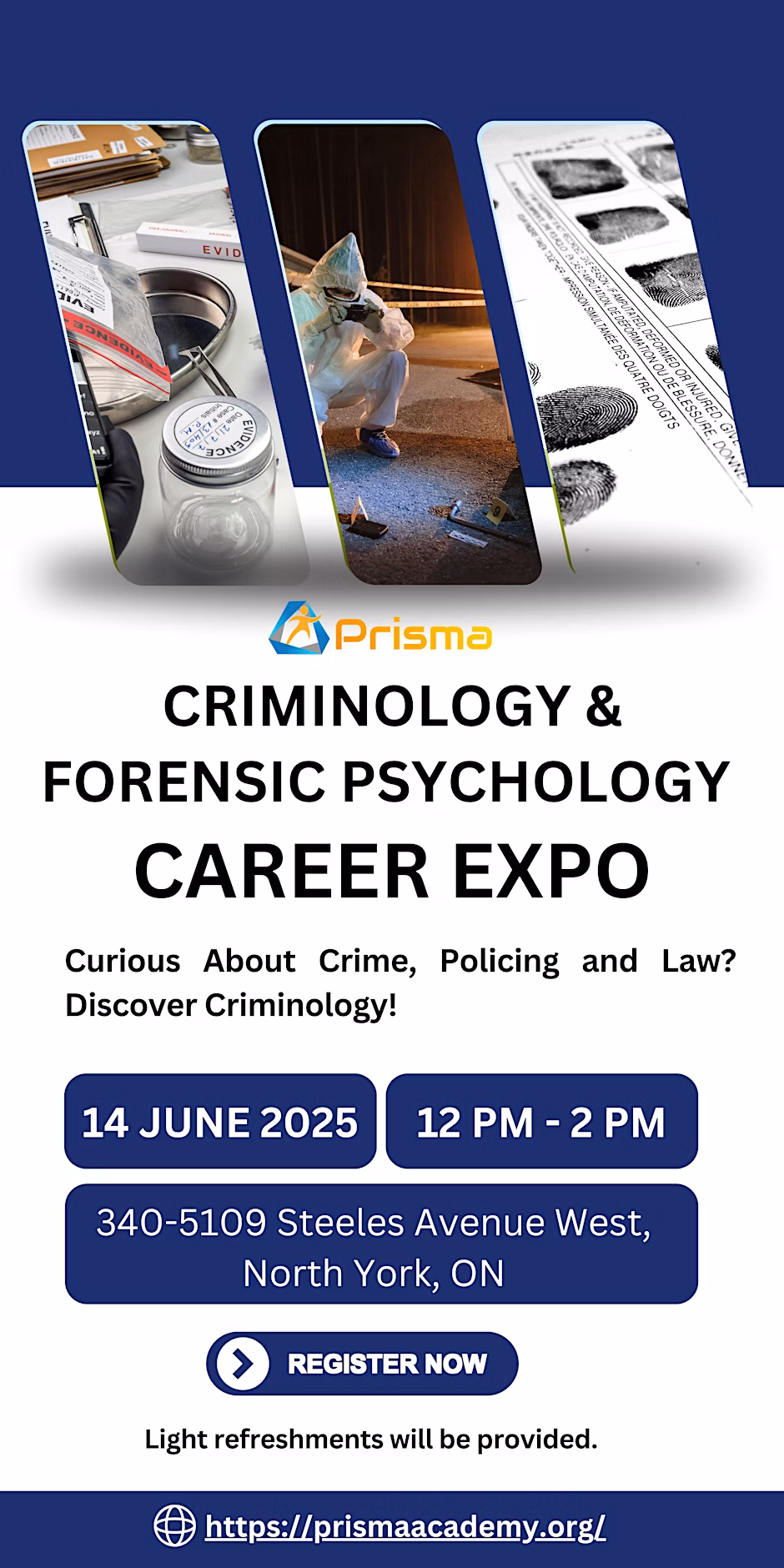 Criminology & Forensic Psychology Career Expo