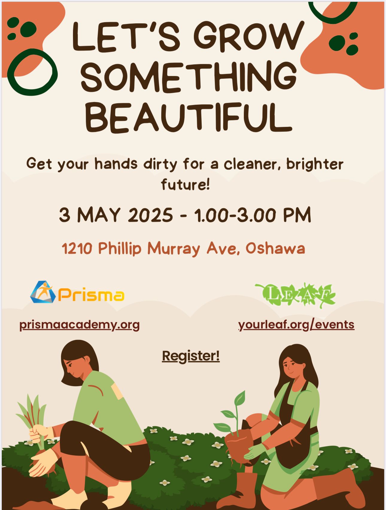 Let's Grow Something Beautiful Gardening Workshop